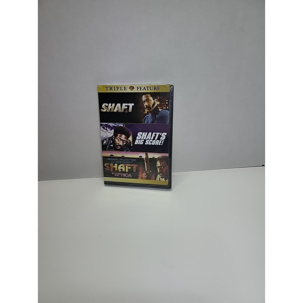 Shaft / Shaft's Big Score! / Shaft in Africa‎ (DVD, TRIPLE FEATURE) sealed